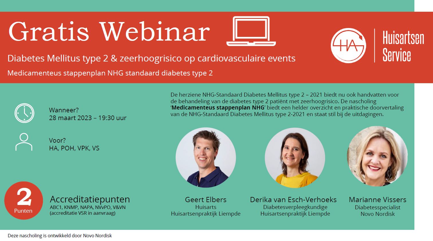 Diabetes Mellitus type 2 & zeerhoogrisico op cardiovasculaire events